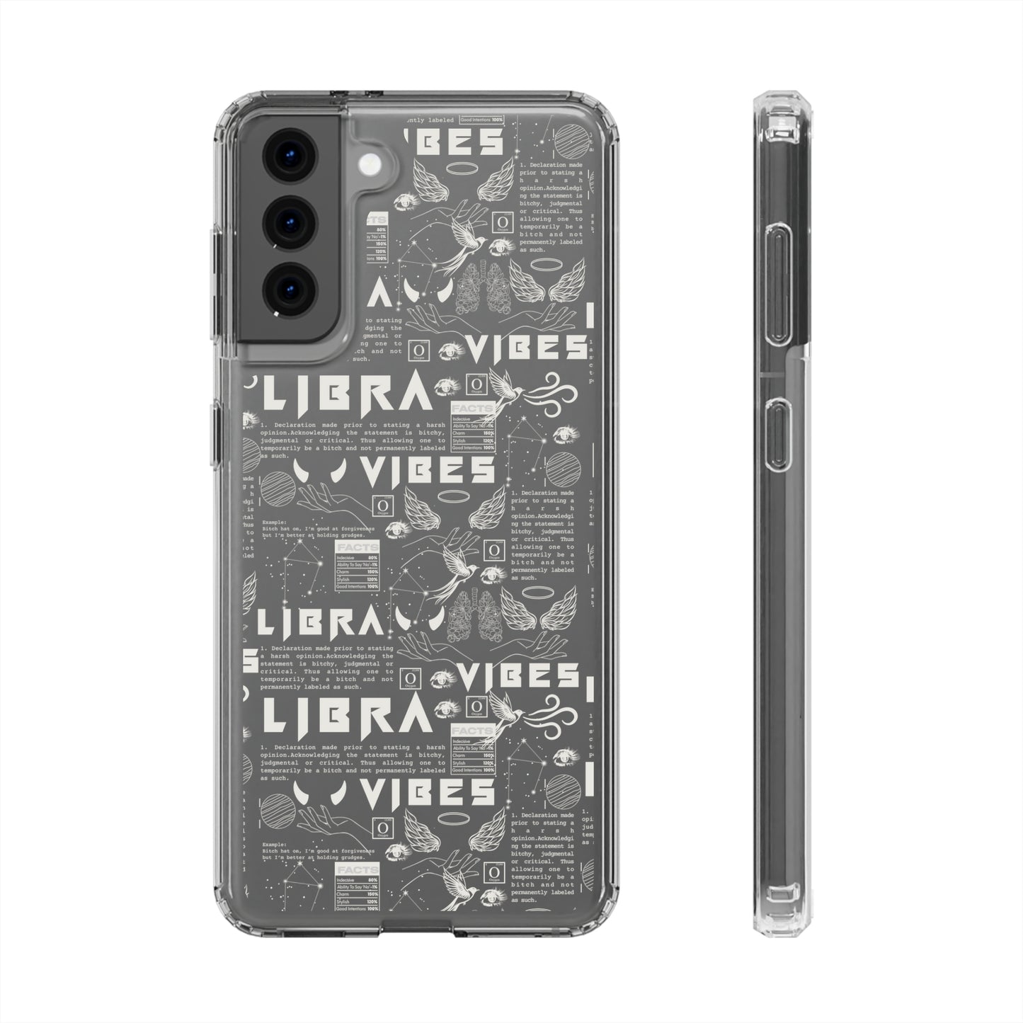 Libra Clear Phone Case