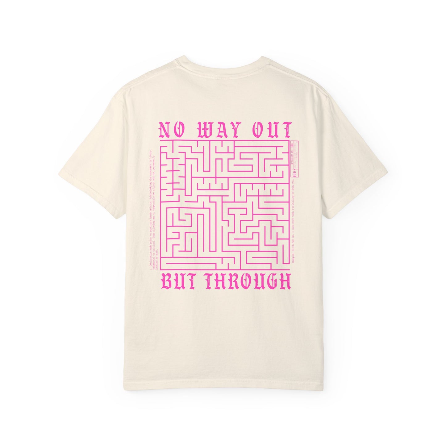 Labyrinth Feelings Pink Tee