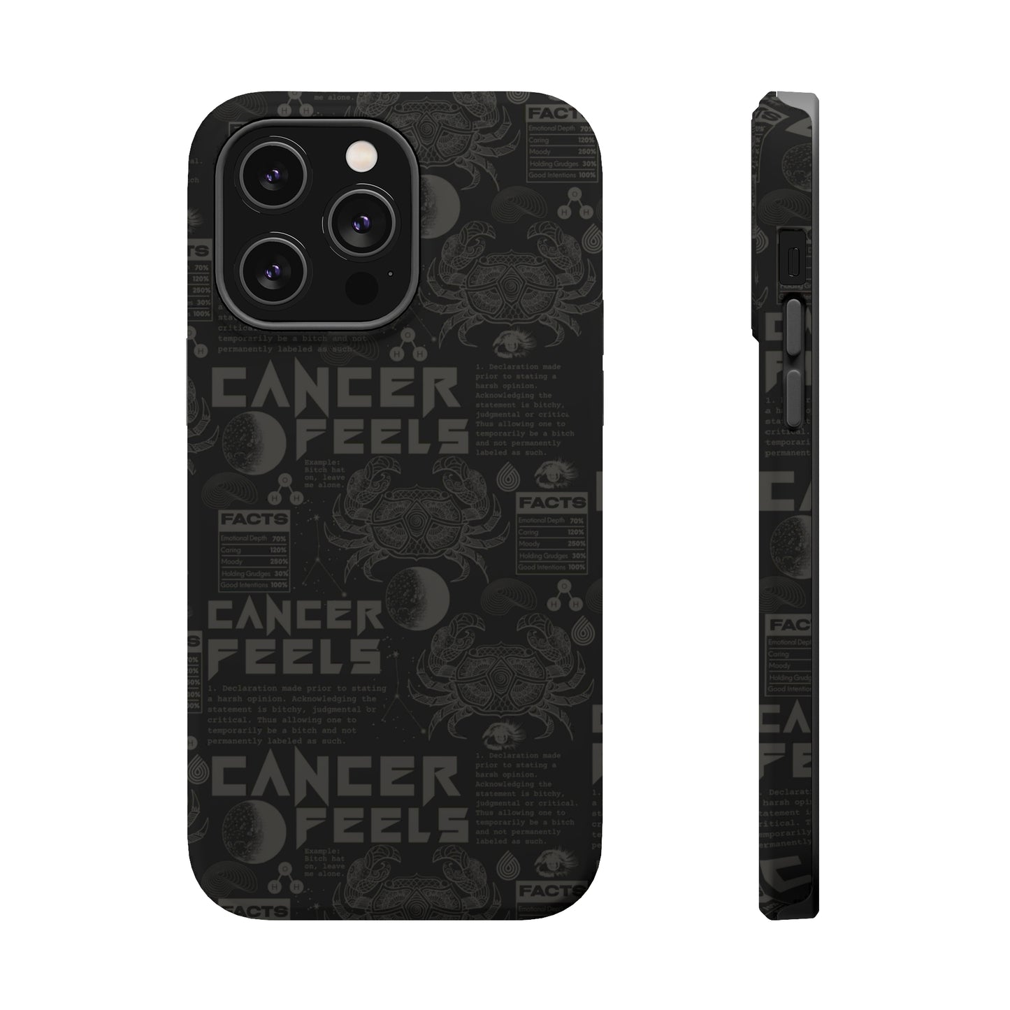 Cancer Blackout Phone Case