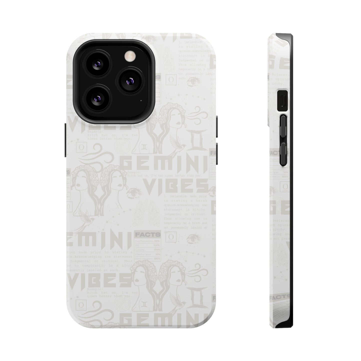 Gemini Whiteout Phone Case