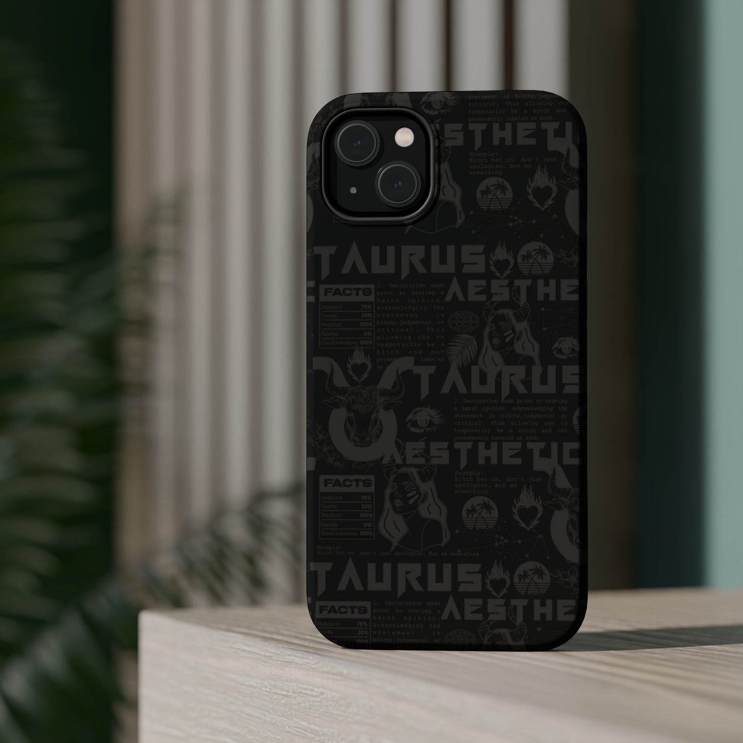 Taurus Blackout Phone Case