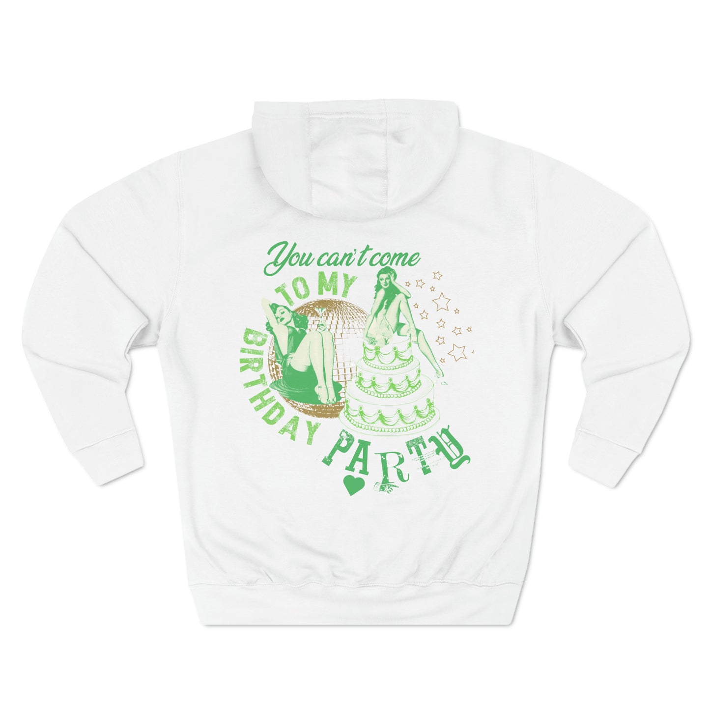 Birthday Party Hoodie - Green