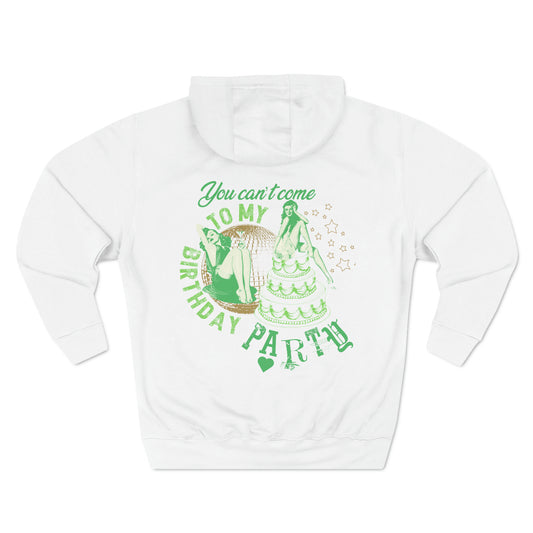 Birthday Party Hoodie - Green