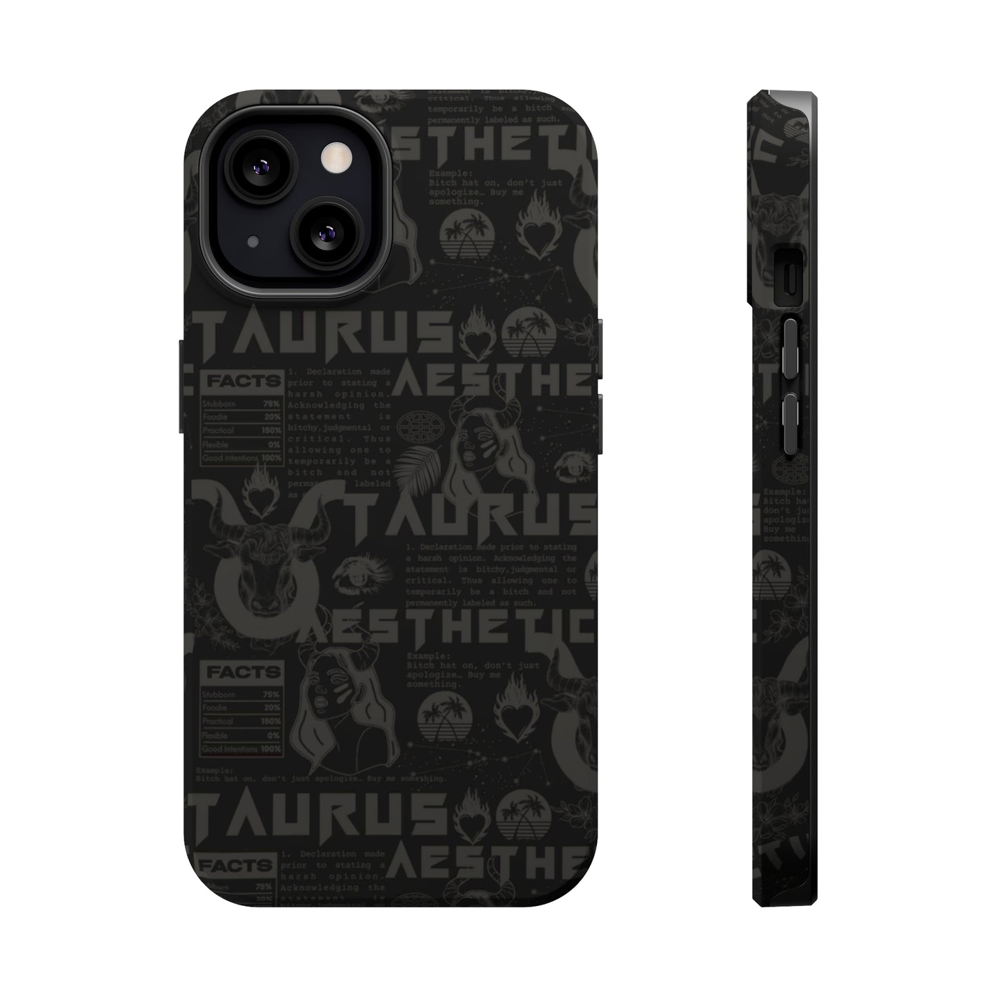 Taurus Blackout Phone Case