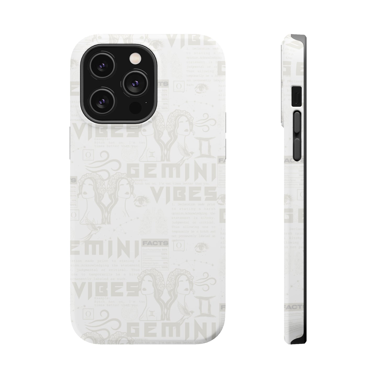 Gemini Whiteout Phone Case