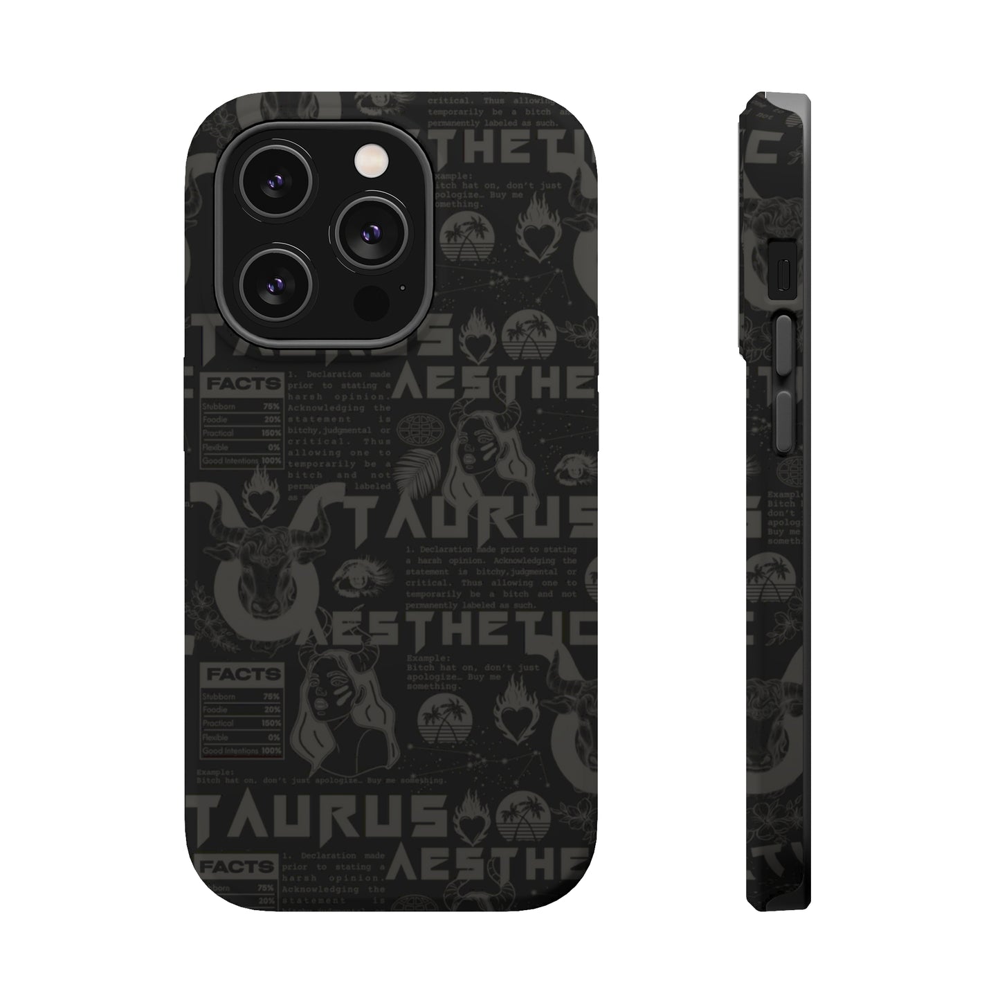 Taurus Blackout Phone Case