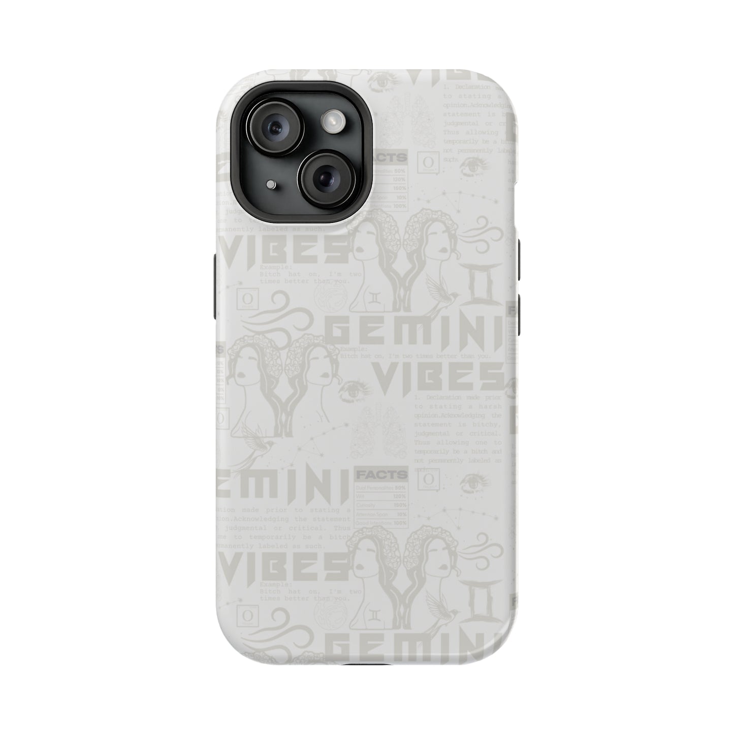 Gemini Whiteout Phone Case