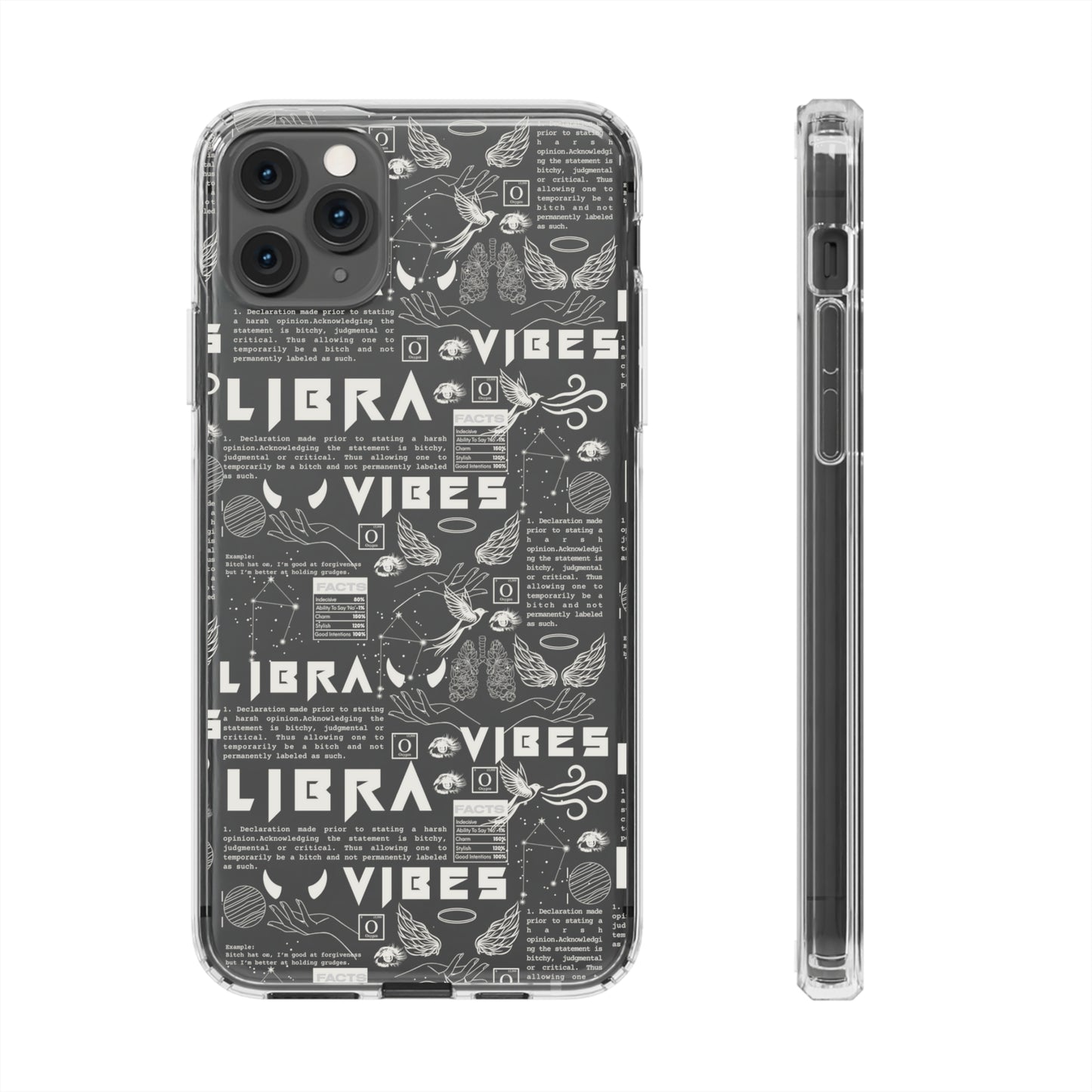 Libra Clear Phone Case