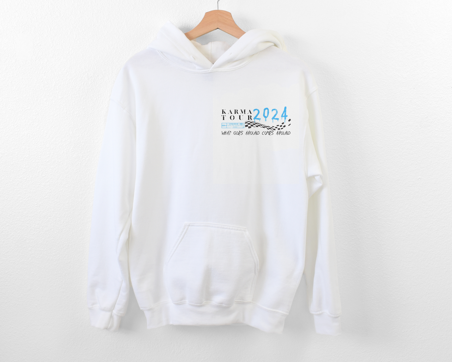 Karma Tour Aqua Hoodie