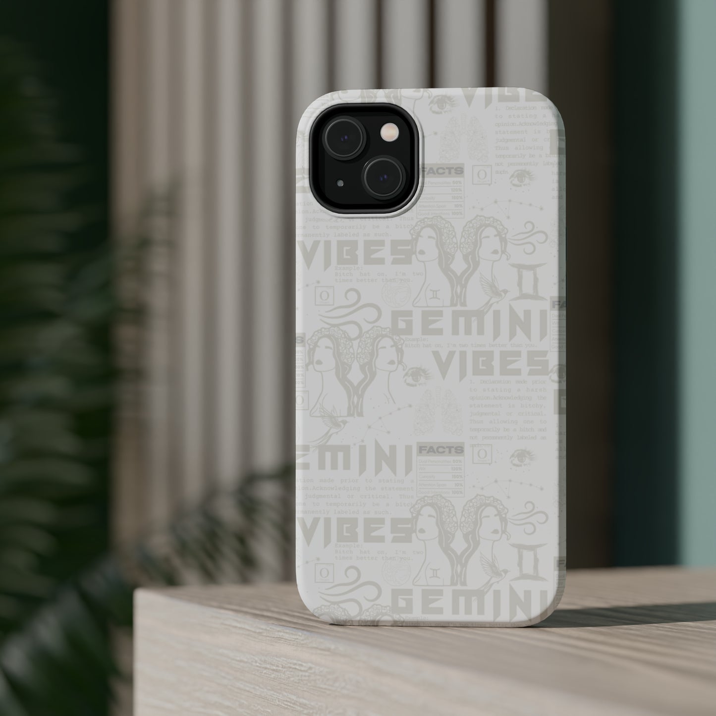 Gemini Whiteout Phone Case