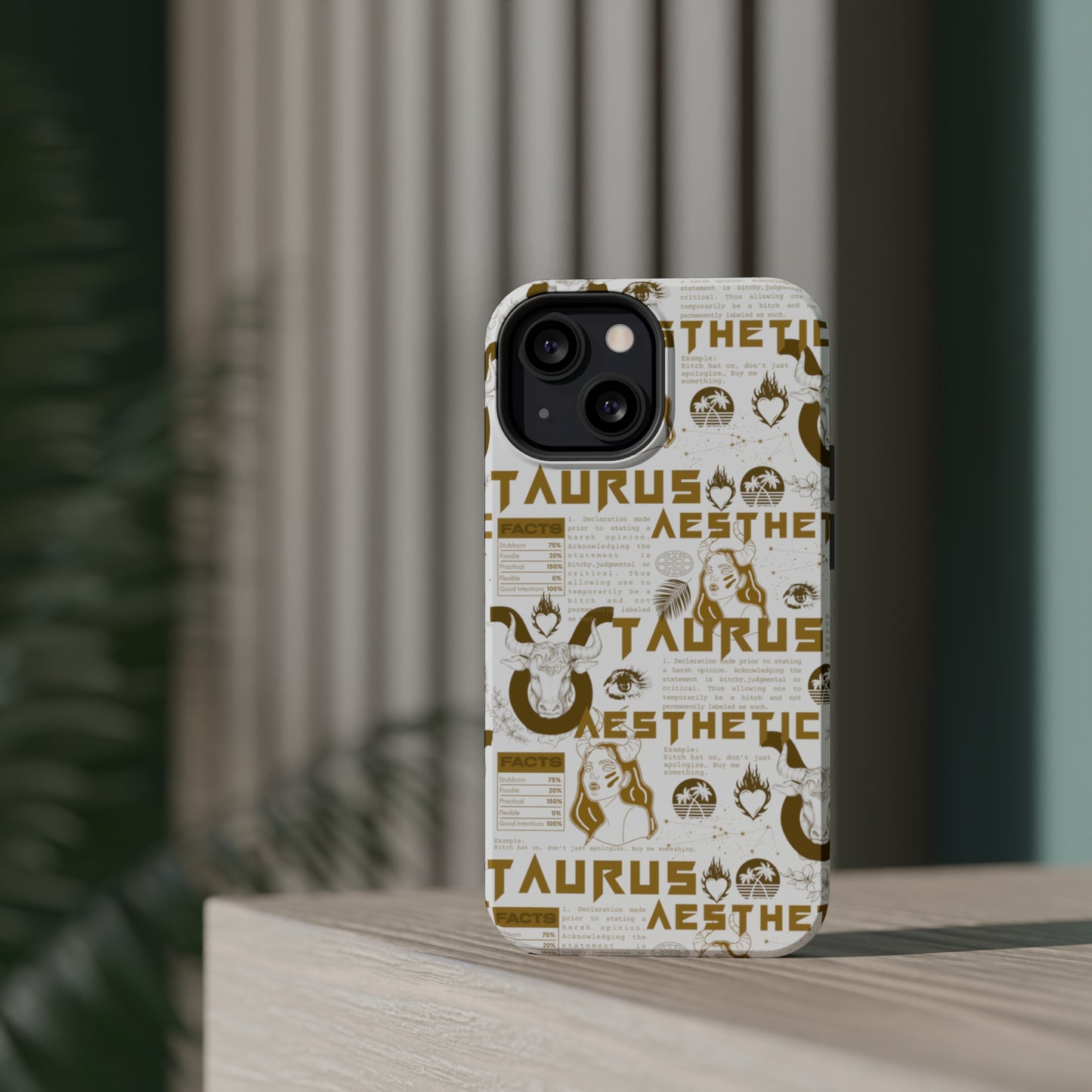 Taurus Golden Phone Case