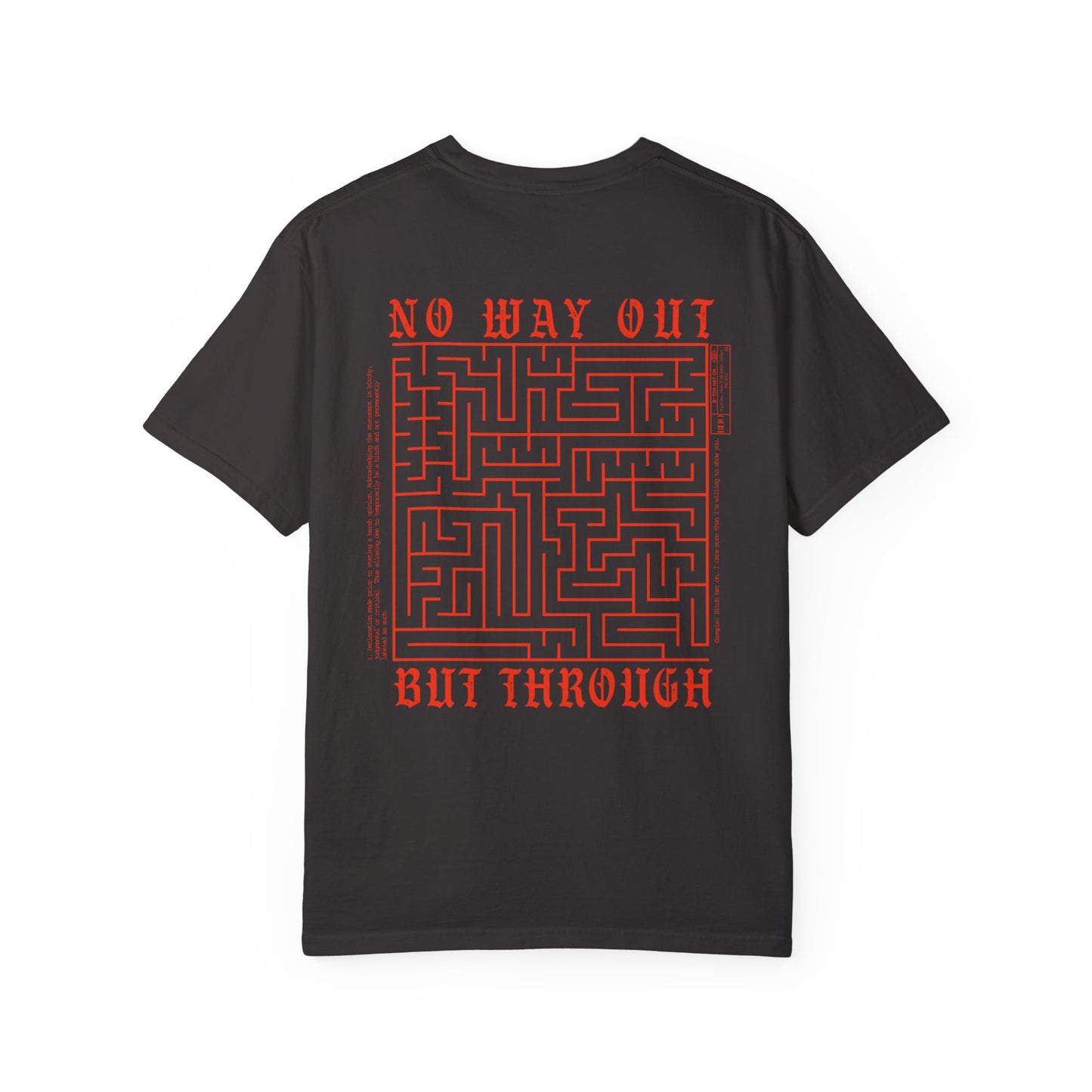 Labyrinth Feelings Red Tee