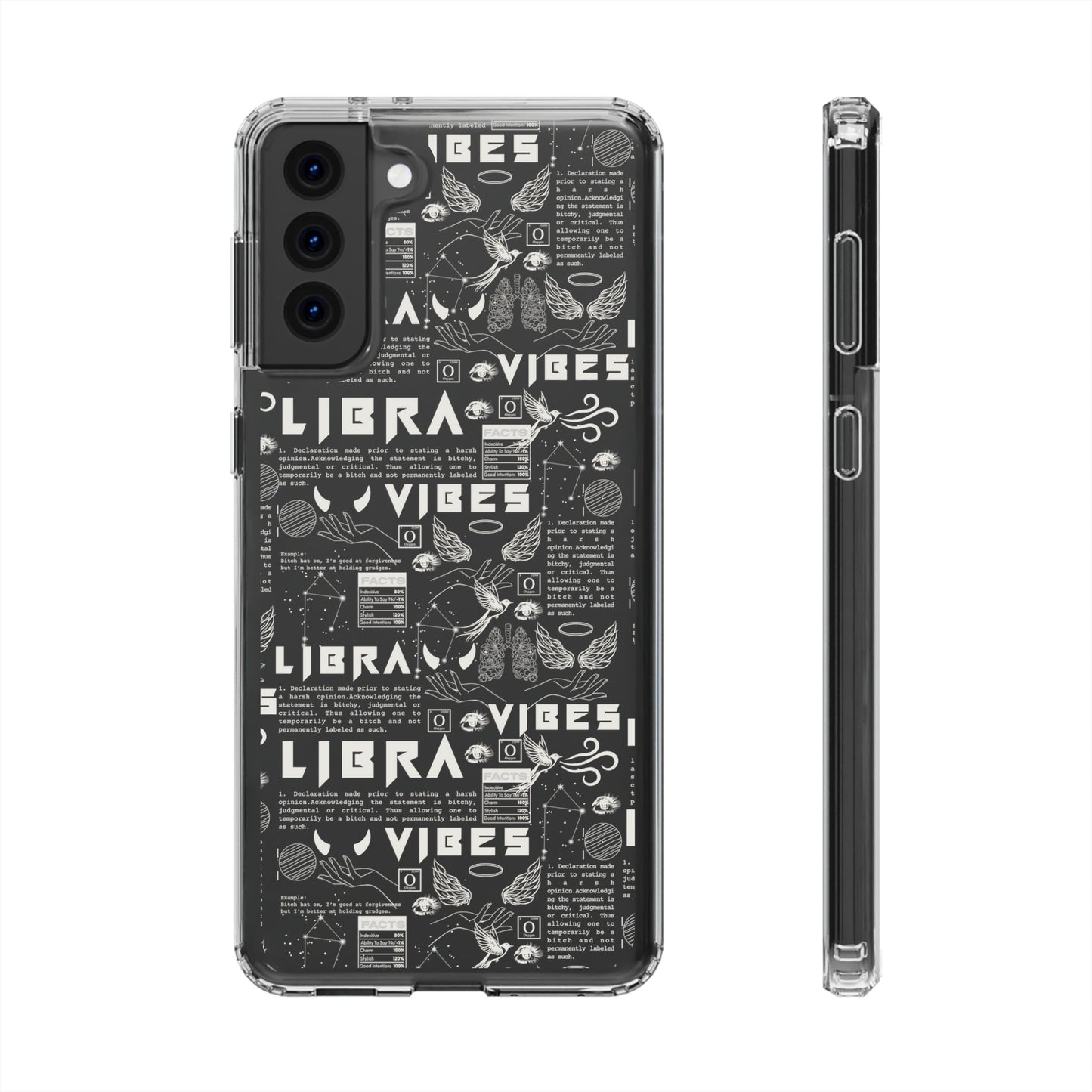 Libra Clear Phone Case