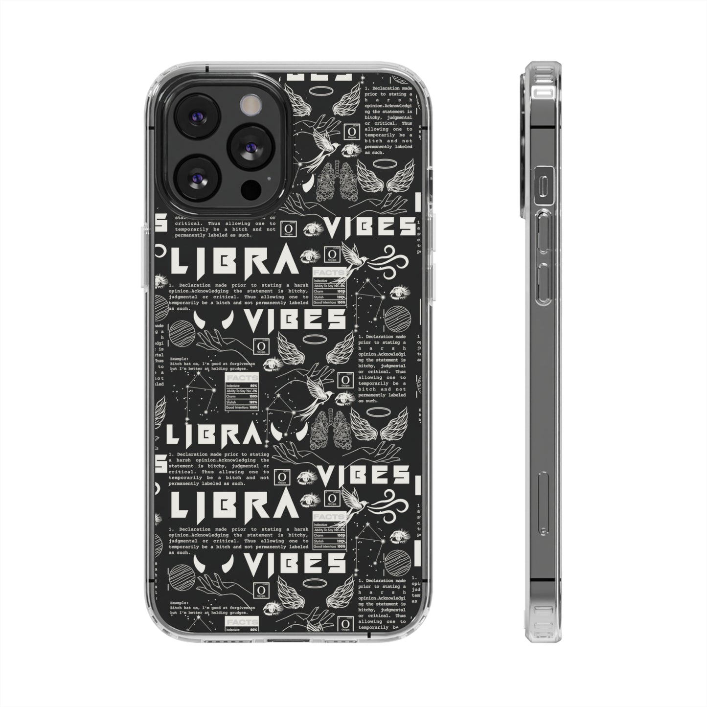 Libra Clear Phone Case