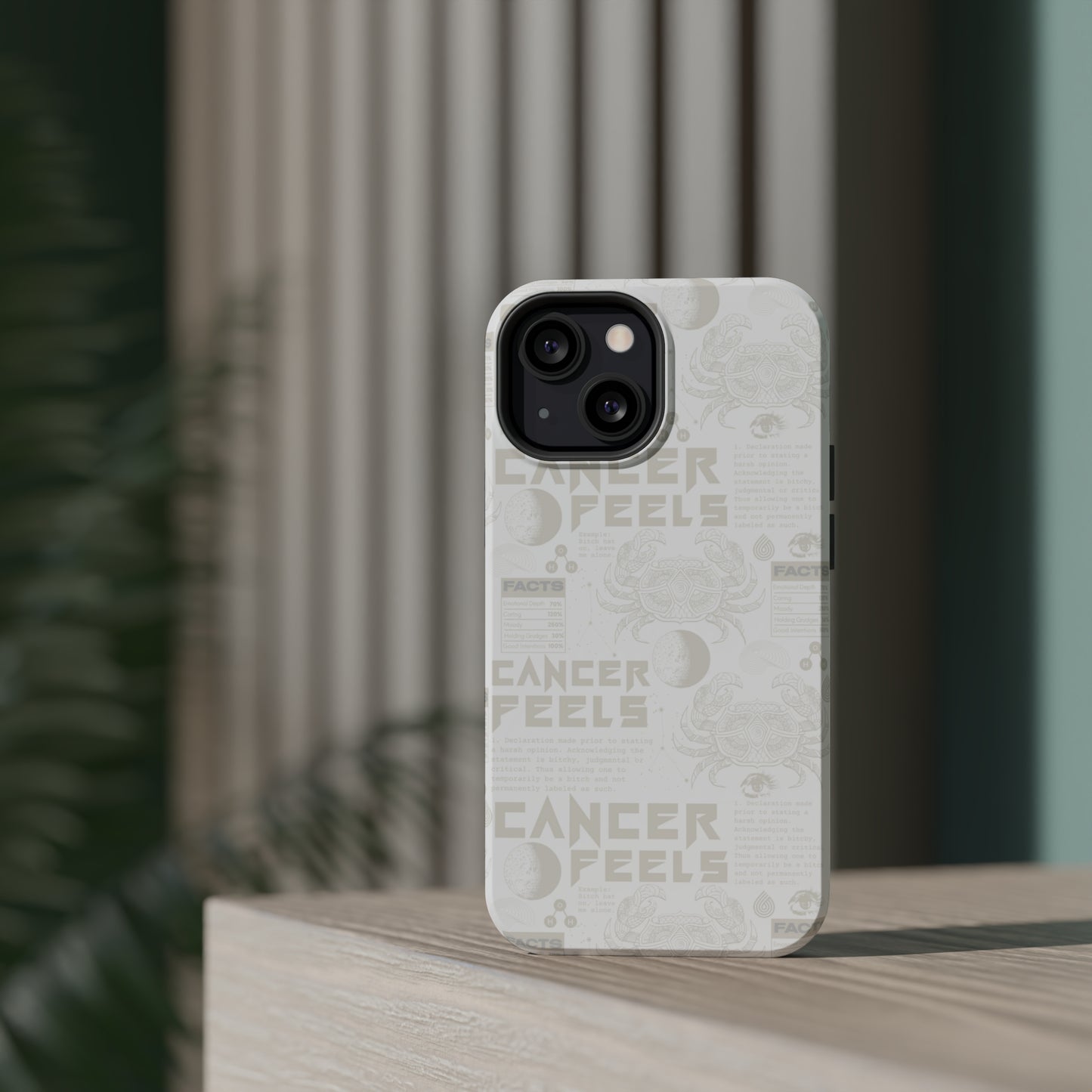 Cancer Whiteout Phone Case