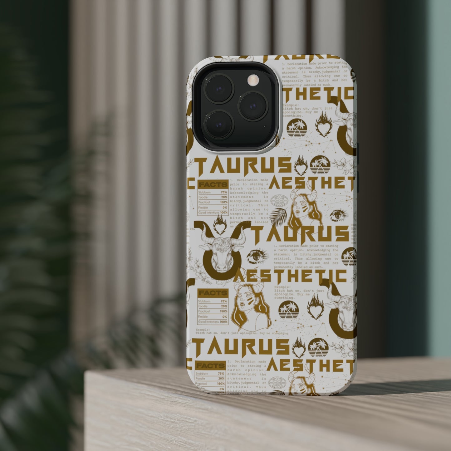 Taurus Golden Phone Case