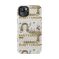 Sagittarius White & Gold Phone Case