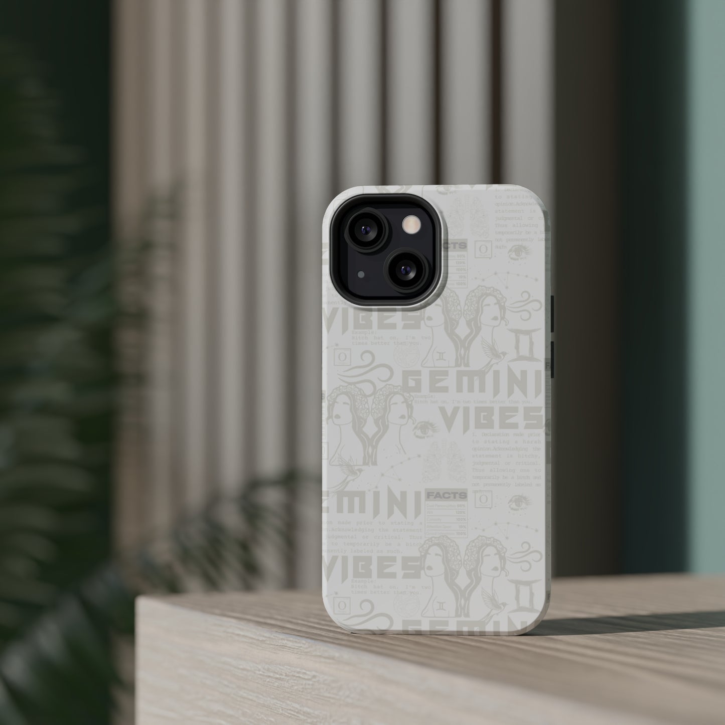 Gemini Whiteout Phone Case