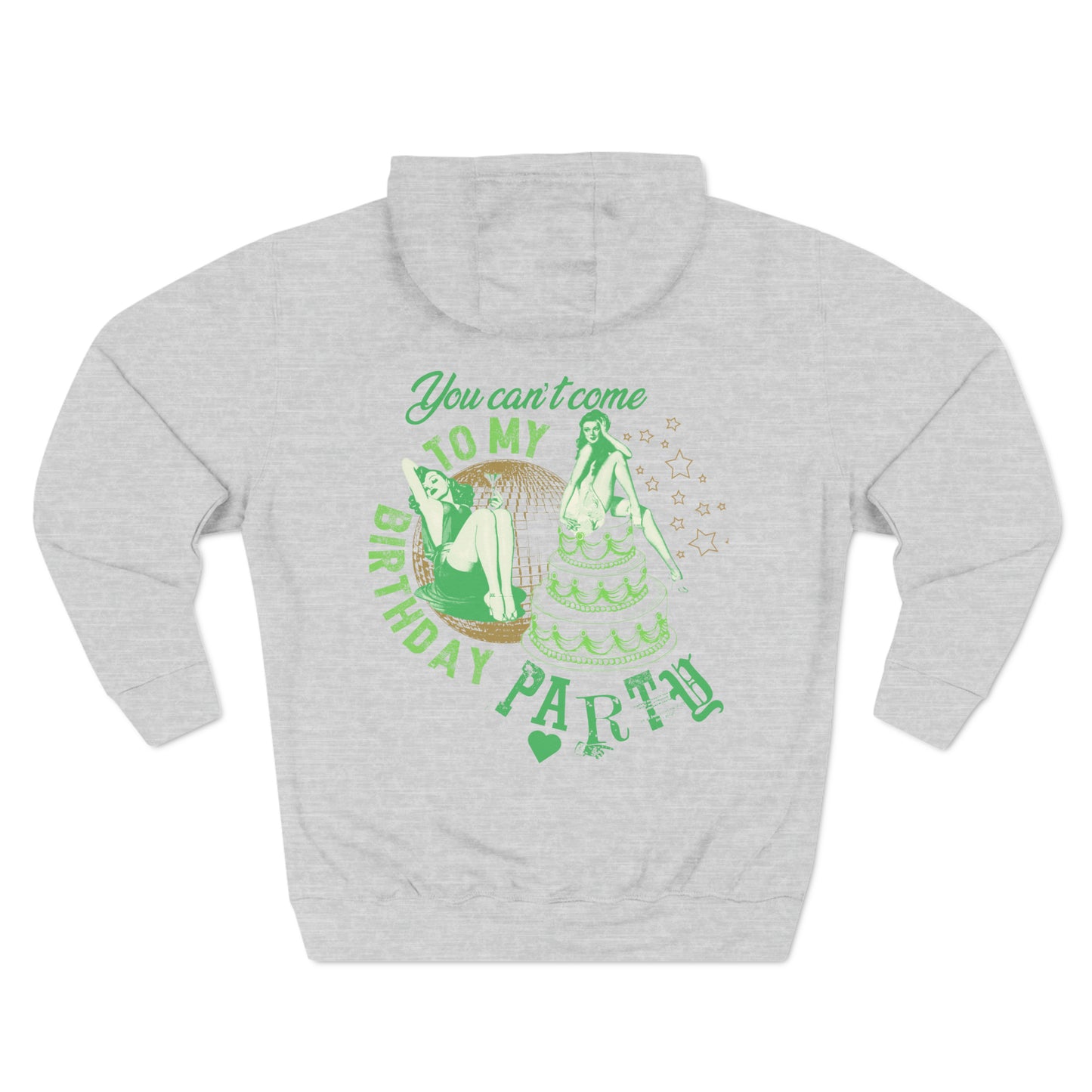 Birthday Party Hoodie - Green