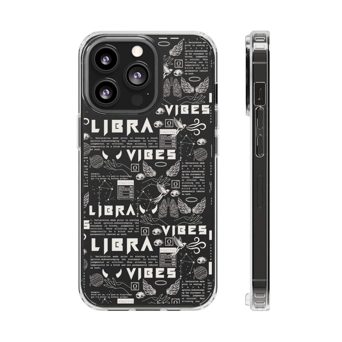 Libra Clear Phone Case