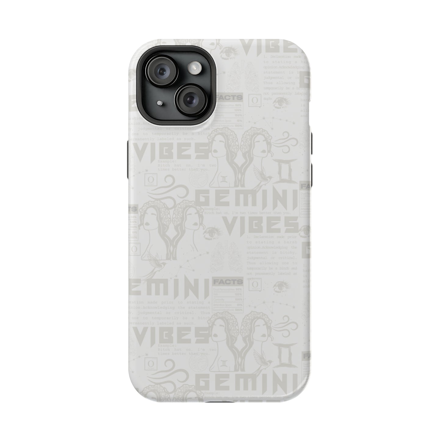 Gemini Whiteout Phone Case