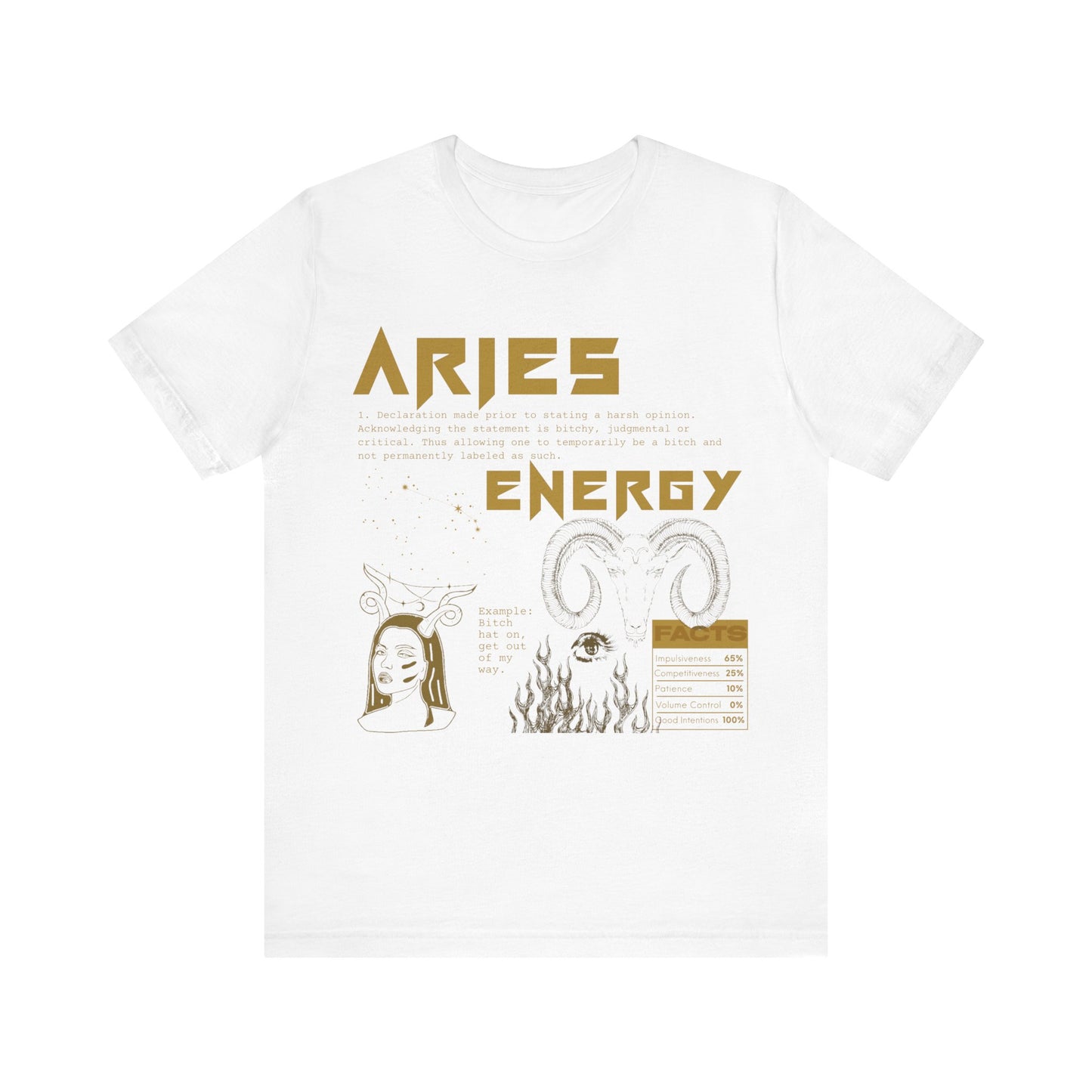 Aries Golden Tee