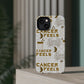 Cancer White & Gold Phone Case