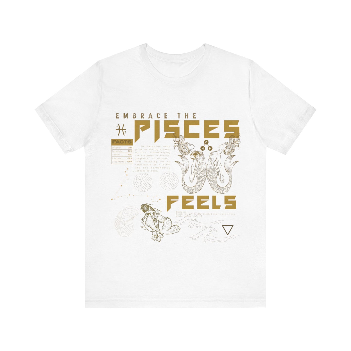 Pisces Golden Tee