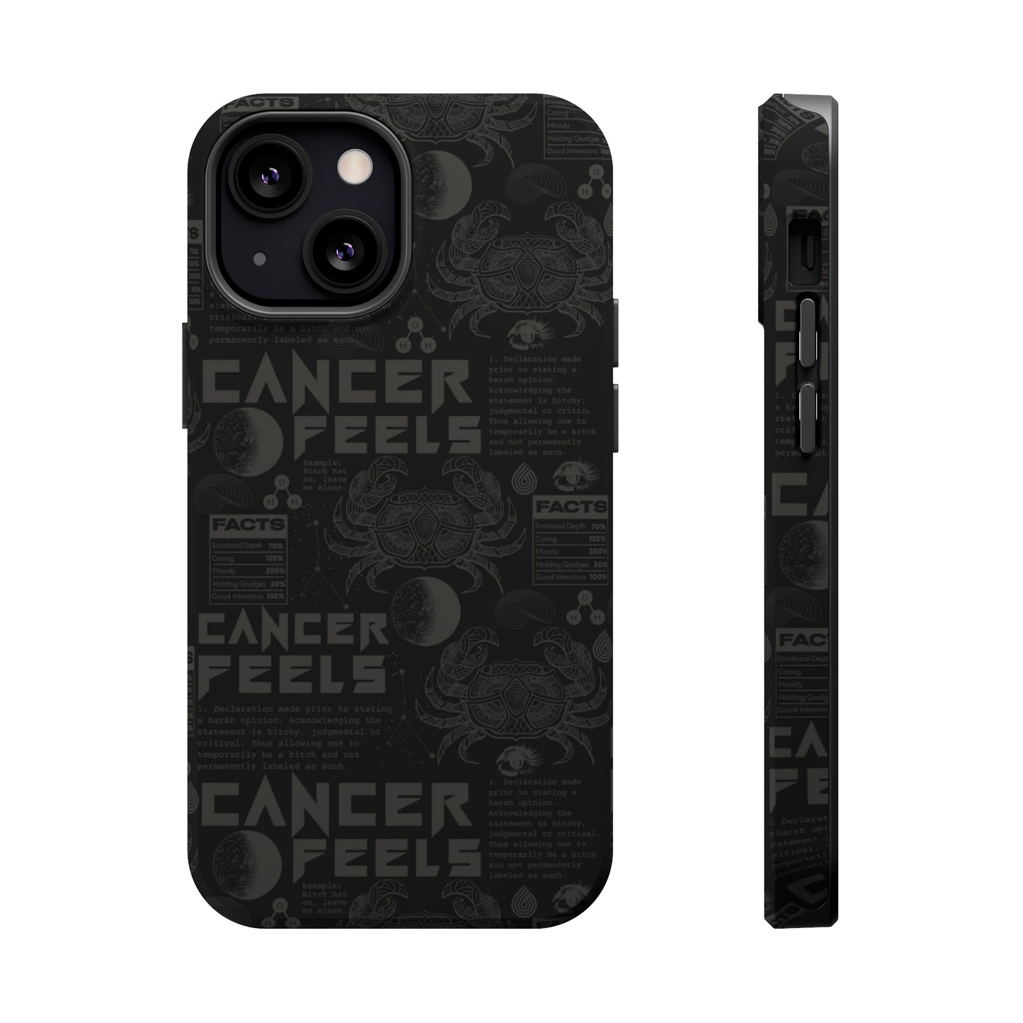 Cancer Blackout Phone Case