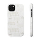 Cancer Whiteout Phone Case