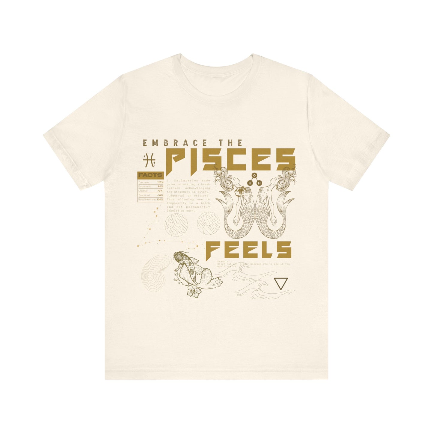 Pisces Golden Tee