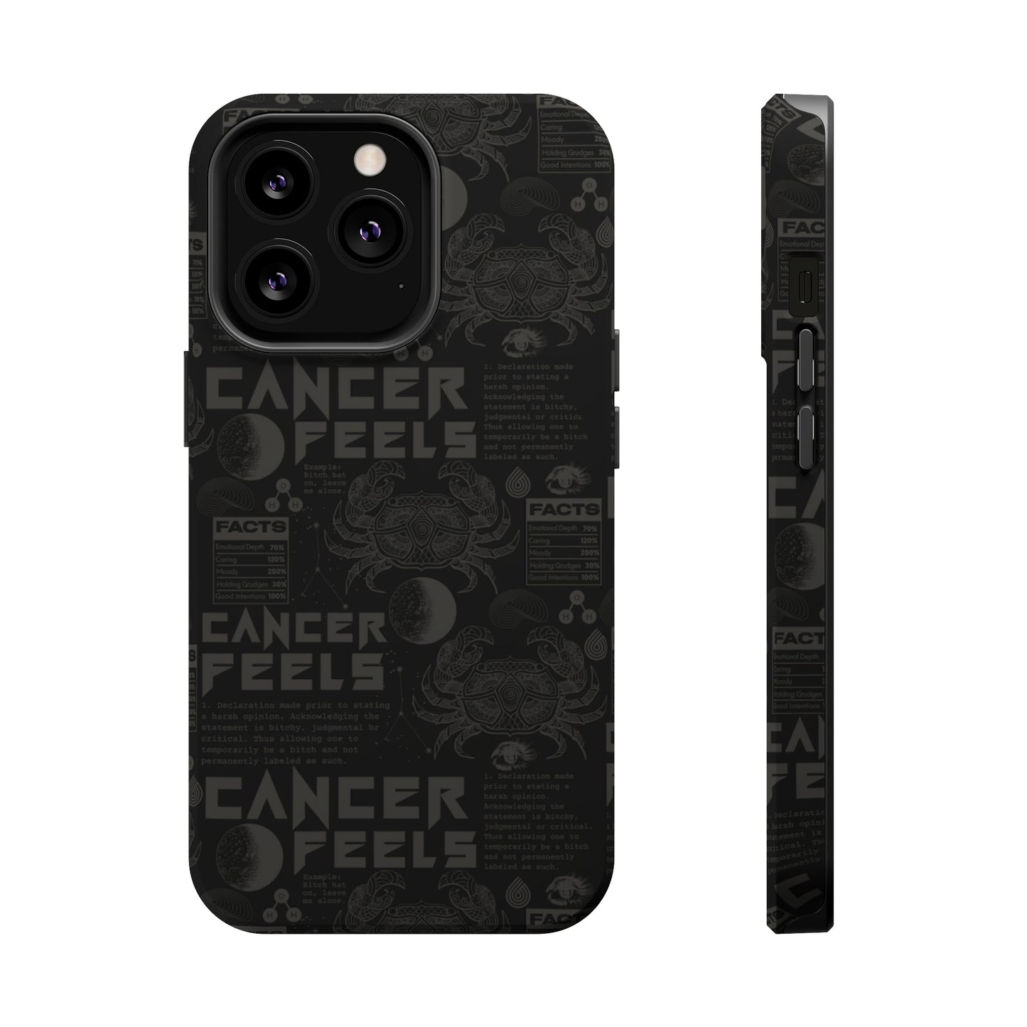 Cancer Blackout Phone Case