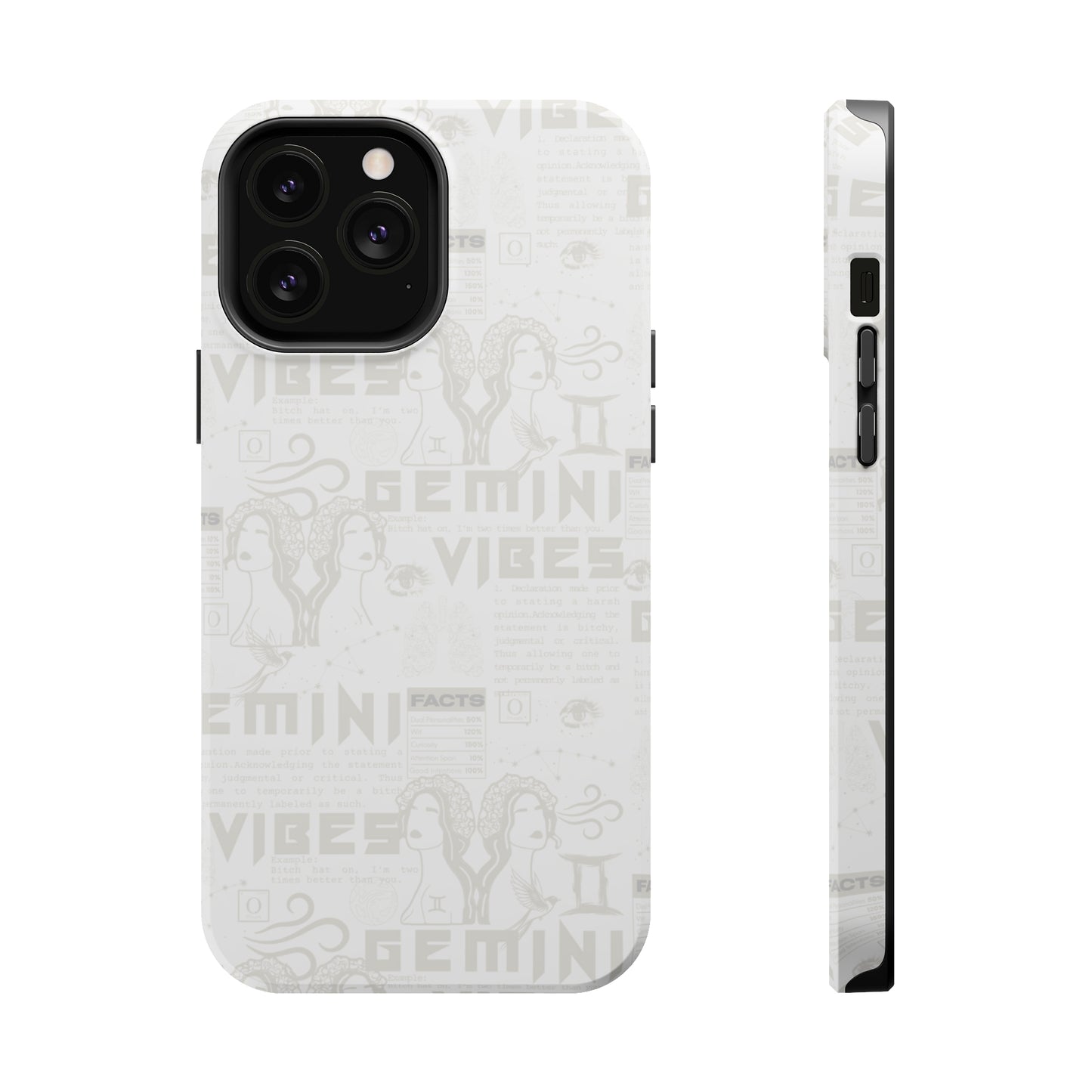 Gemini Whiteout Phone Case