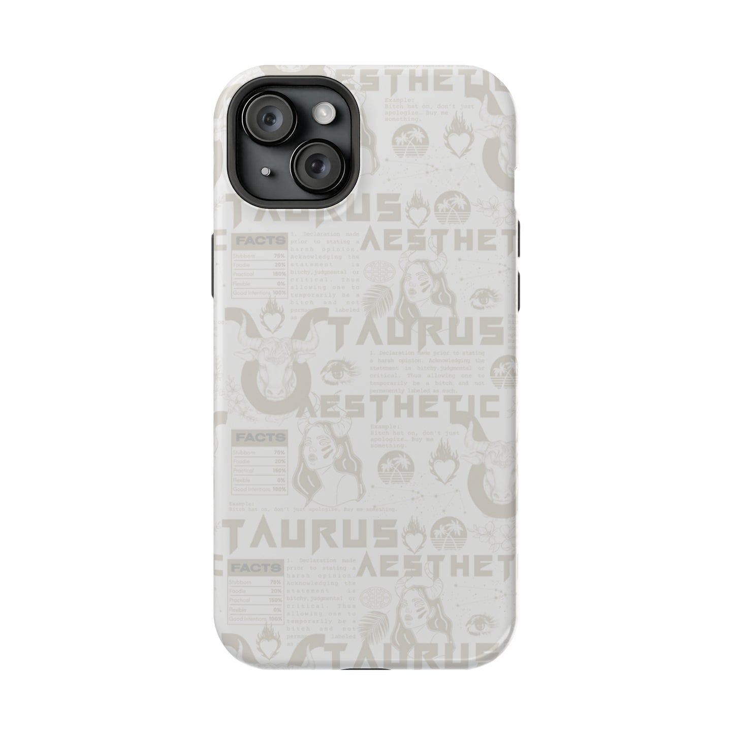 Taurus Whiteout Phone Case