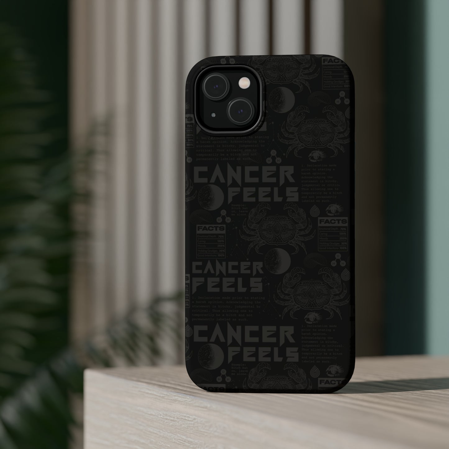 Cancer Blackout Phone Case