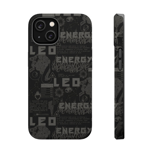 Leo Blackout Phone Case