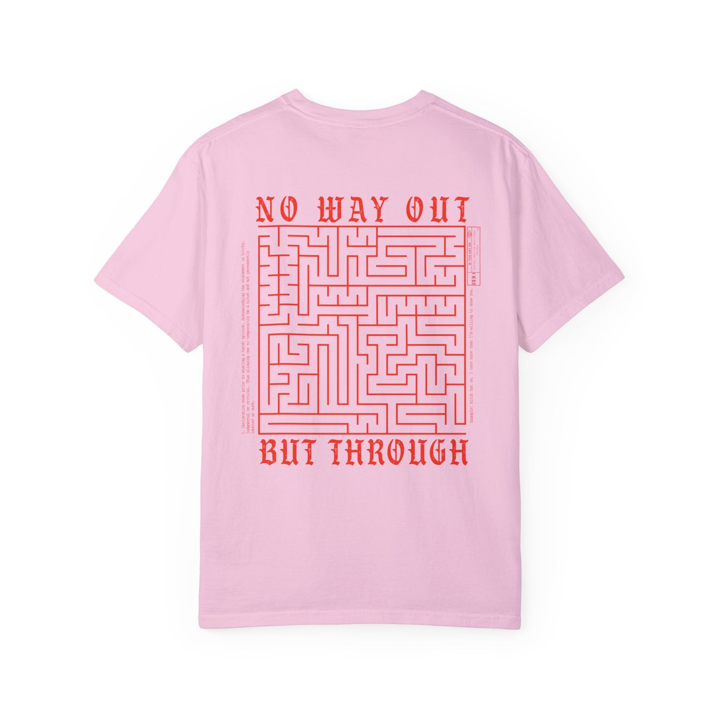 Labyrinth Feelings Red Tee