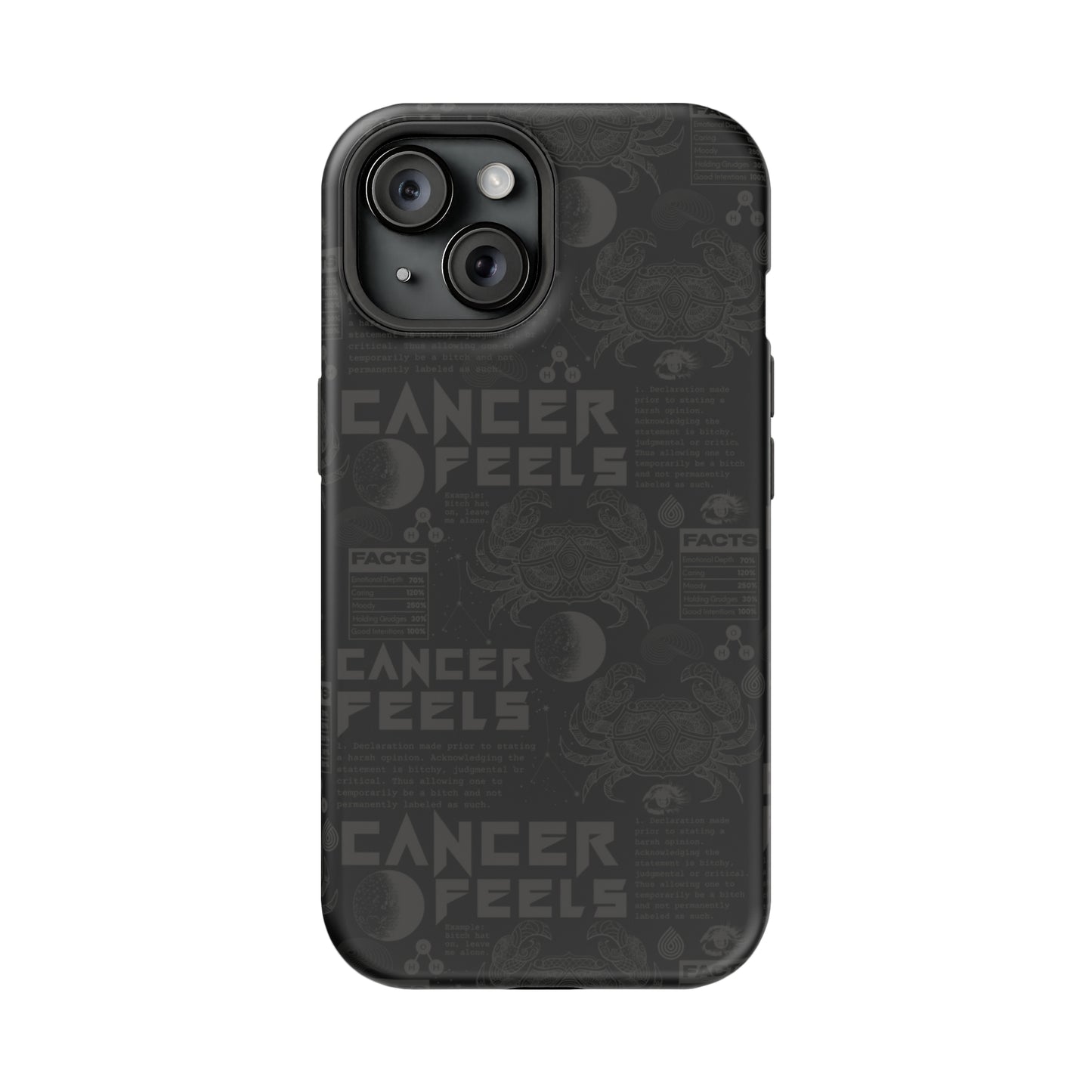 Cancer Blackout Phone Case