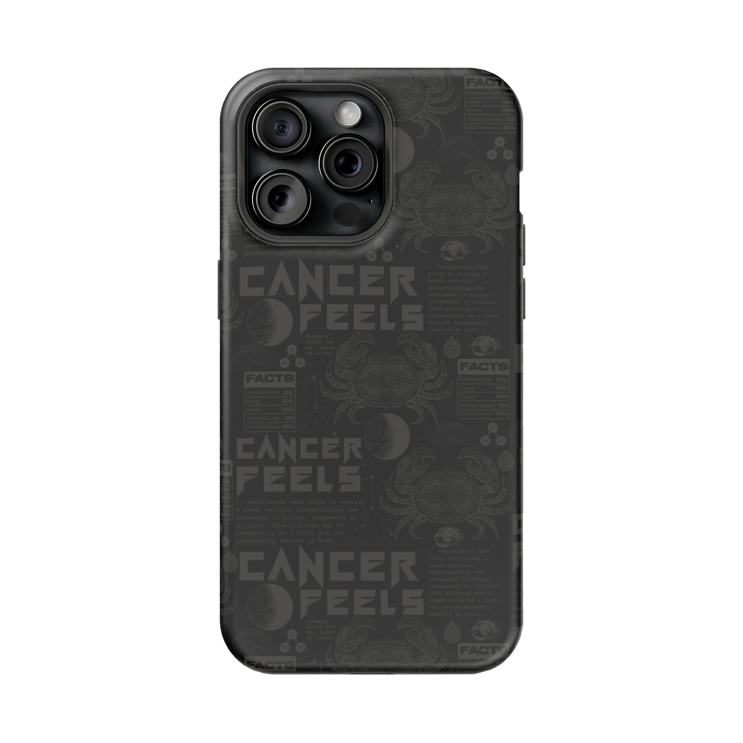 Cancer Blackout Phone Case