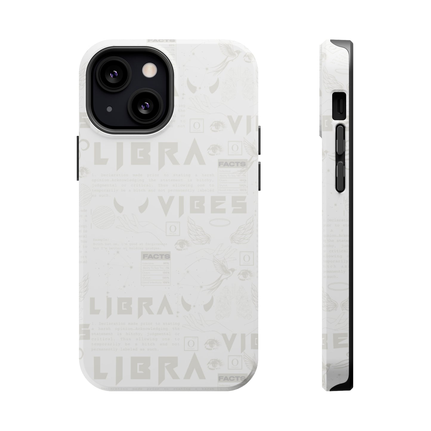 Libra Whiteout Phone Case