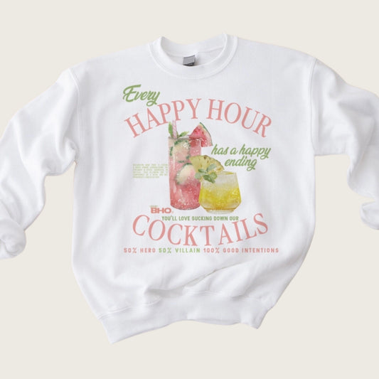 Cocktail Crewneck