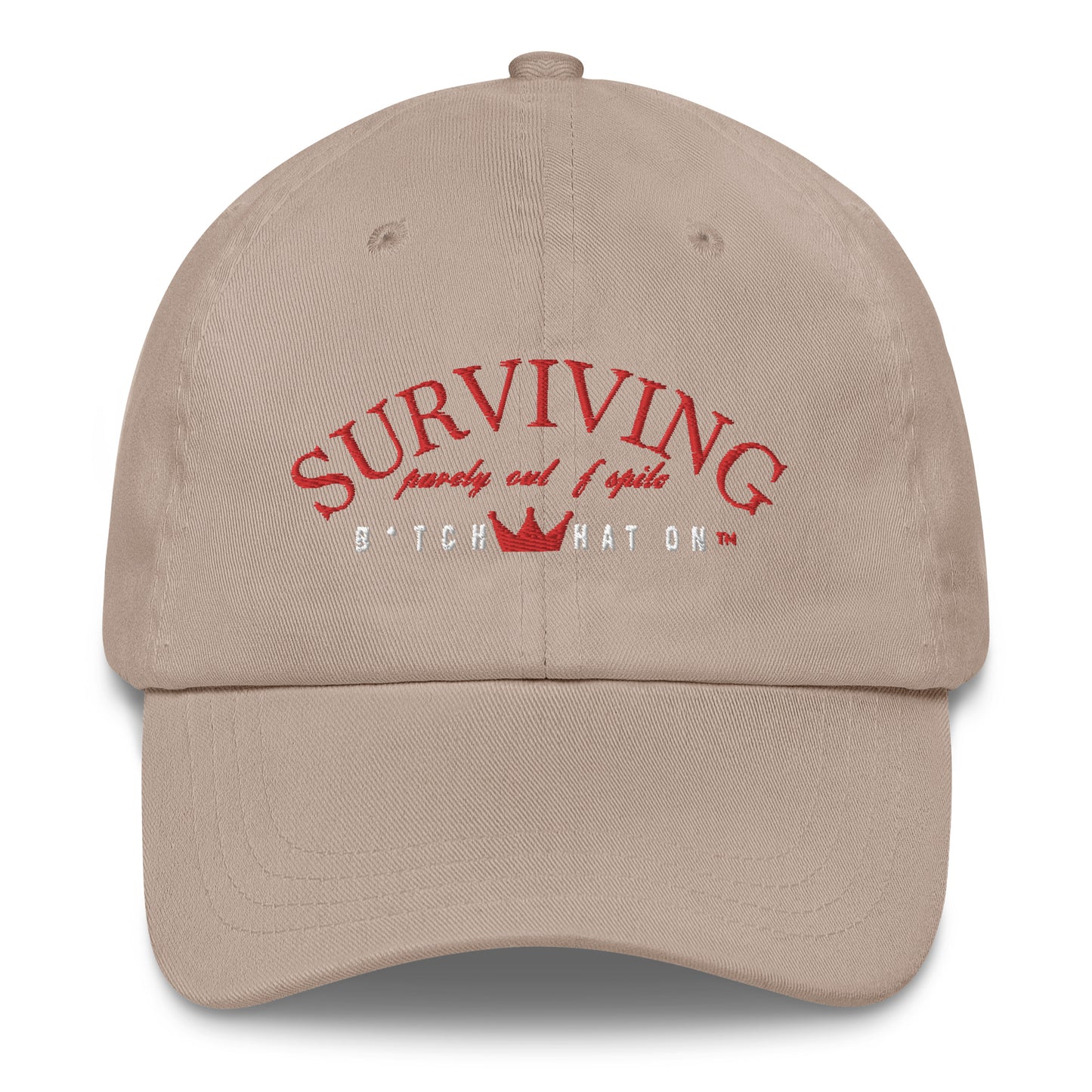 Surviving Out of Spite Dad Hat