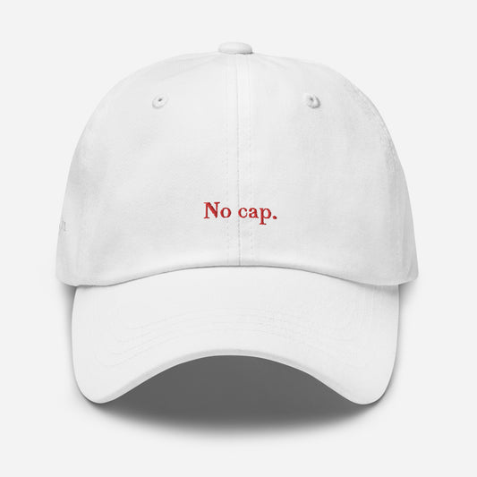 No Cap White Cap
