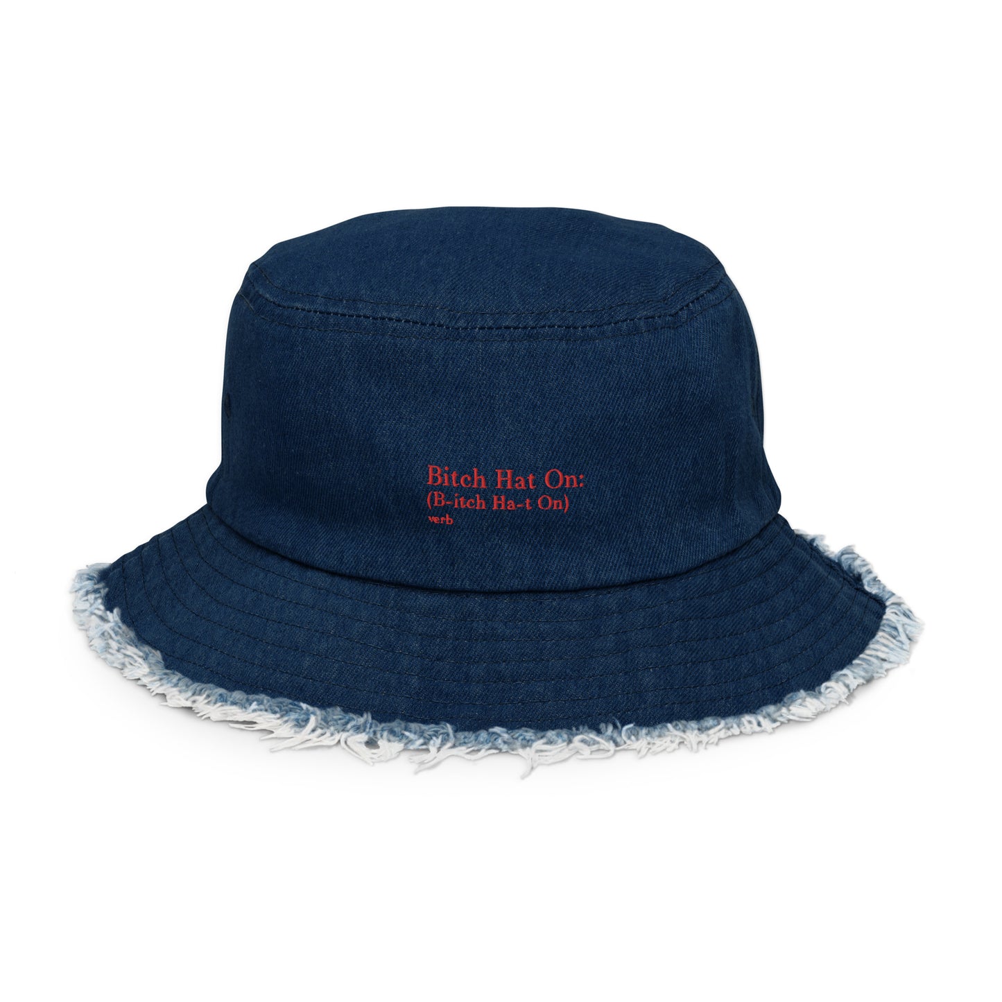 Distressed Original Denim Bucket Hat