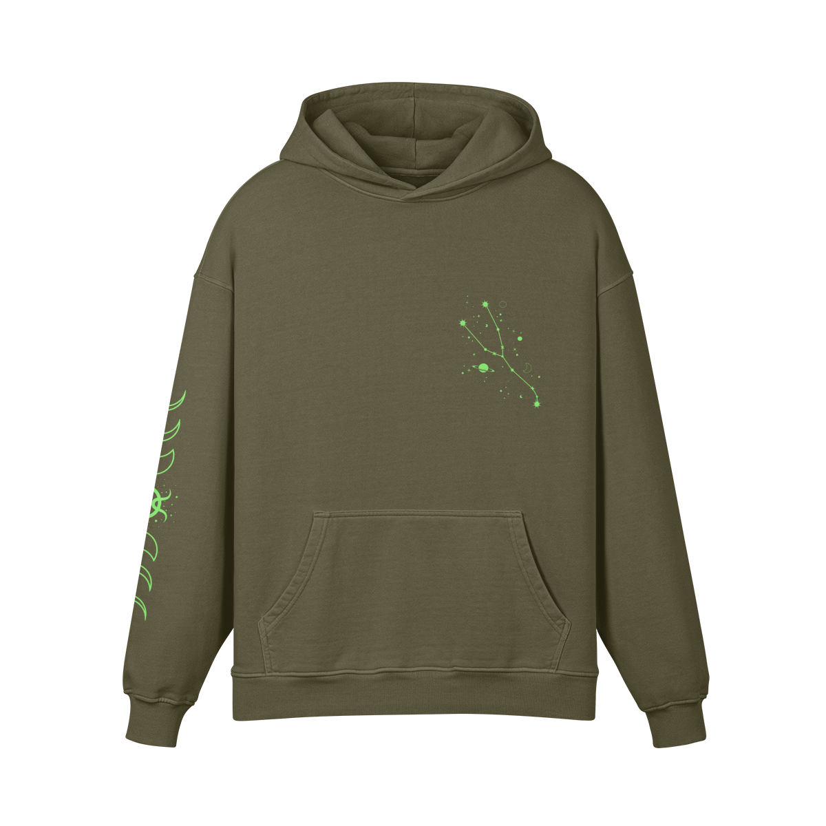 Taurus Lime Premium Hoodie