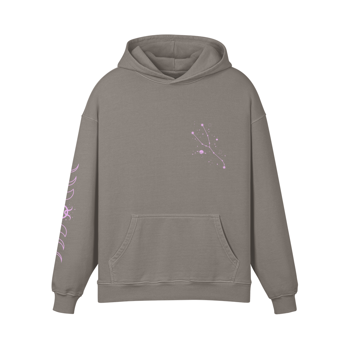 Taurus Lavender Premium Hoodie