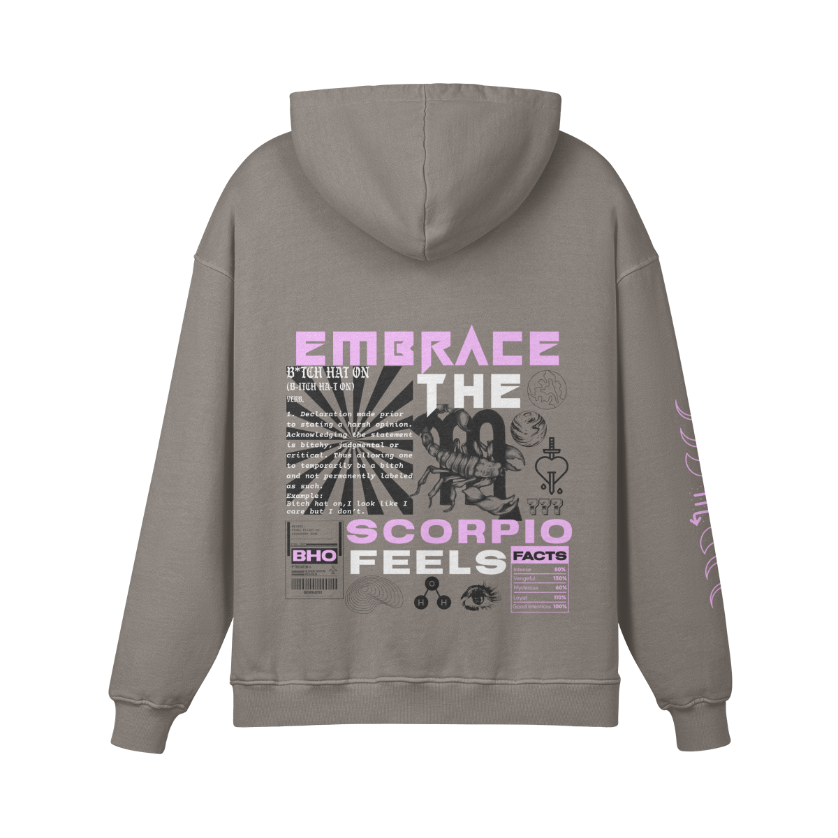 Scorpio Lavender Premium Hoodie