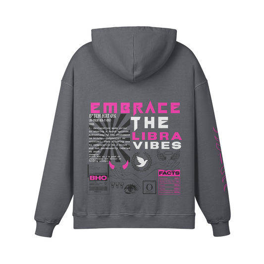 Libra Pink Premium Hoodie