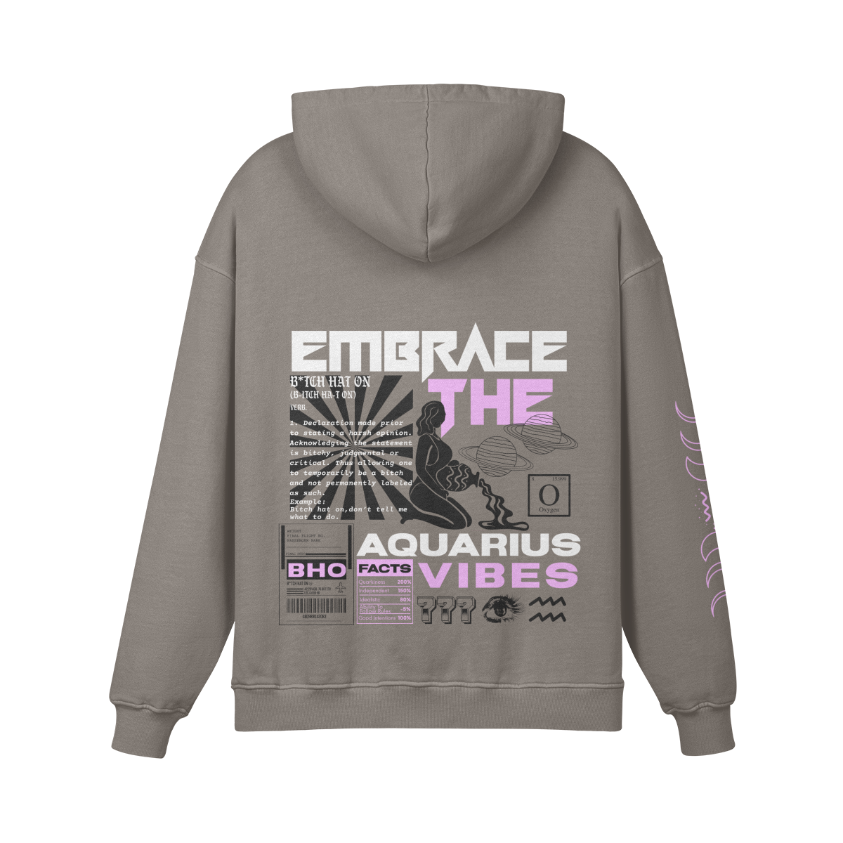 Aquarius Lavender Premium Hoodie