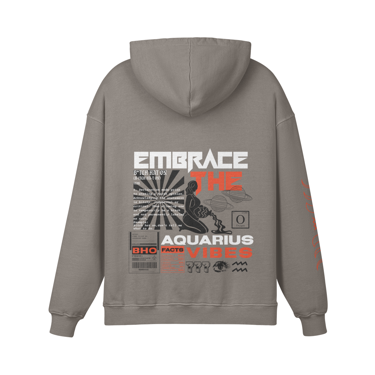 Aquarius Original Premium Hoodie